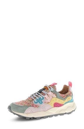 Flower Mountain Yamano 3 Sneaker in Sage/Pink at Nordstrom, Size 9-9.5Us