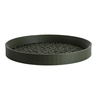 Jonathan Y Designs Drew 8.4 Modern Geometric Indoor Eco-Friendly 3D Printed Plant Saucer