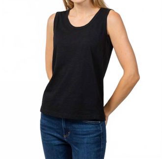 Elliott Lauren Sleeveless Tank Top In Black