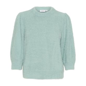 Saint Tropez Banni SZ Pullover - Dames - Ronde hals truien - Blauw - XL - Truien & Vesten