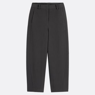 La Redoute Collections 7/8e broek met wijde pijpen in polyviscose