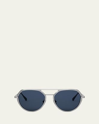 Bulgari Octo Geometric Sunglasses