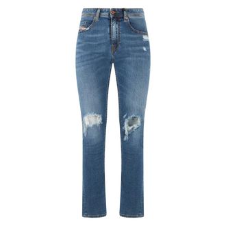 Diesel Slim-fit Jeans, male, Blue, Size: W28 Thommer Jeans