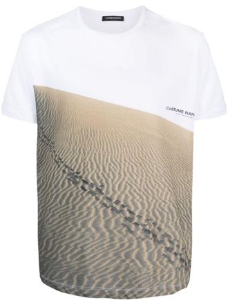 Costume National Contemporary T-shirt met print - Wit