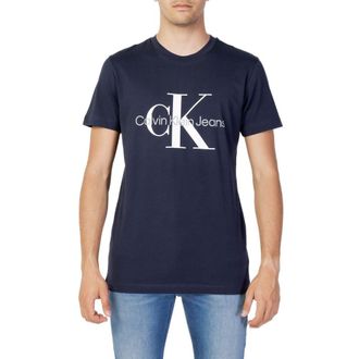 Calvin Klein Jeans Ck Logo T-shirt Korte Mouwen Ronde Hals