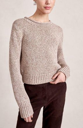 La Ligne Marled Mini Marina Sweater in Marled Tan at Nordstrom, Size X-Small
