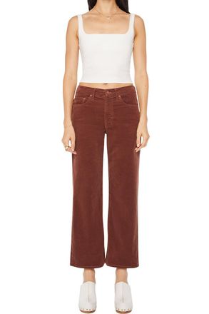 Mother Mid Rise Maven Ankle Jeans In Hopscotch-Aztec