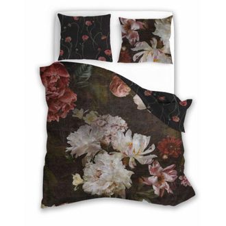 OEM Ropa De Cama De Sat&eacute;n 160x200 Con Estampado Digital De Flores Nobles