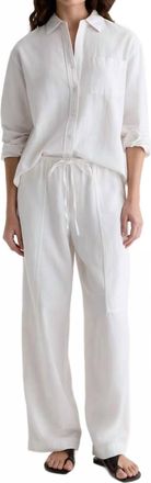 AG - Adriano Goldschmied Addison Shirt In White