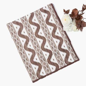 Mrs. Alice Ikat Tablecloth in Brown at Nordstrom, Size X-Large