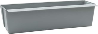 vidaXL Cajas De Flores Para Palets Euro 12 Uds. Gris Claro Vidaxl
