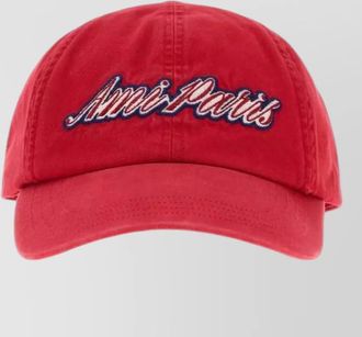Ami cotton baseball cap