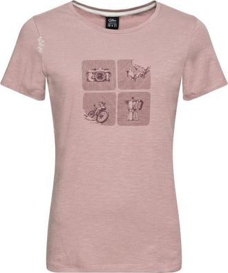 Chillaz Valencia Exploring The Outdoors T-Shirt f&uuml;r Damen | rosa