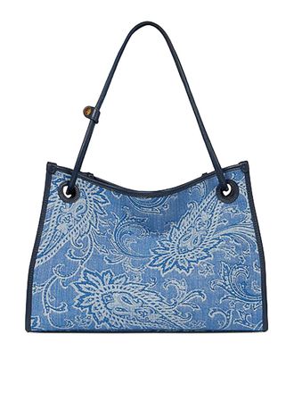 Etro Shopping Eyes M Denim Jacquard