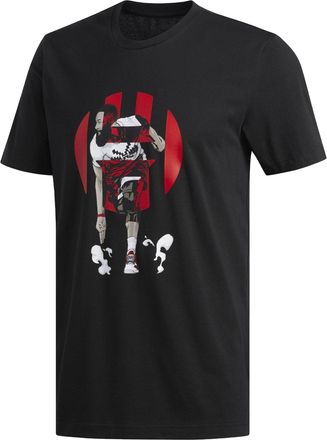 adidas Harden Geek UP Basketball Short Sleeve Black DQ0923
