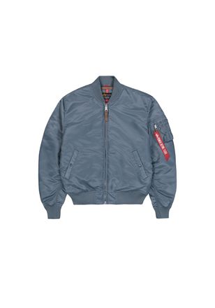 Alpha Industries Bomberjacke ALPHA INDUSTRIES MA-1 VF Vintage Fit 59, Herren, Gr. XS, denim blau, Obermaterial: 100% Nylon; Futter: 100% Nylon; F&uuml;llung: 100% Polyester
