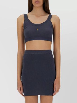 Vivienne Westwood cropped cotton tank top