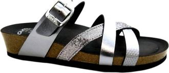 Ara Womens Beth Sandals In Metallic Grey/black