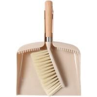 OEM Mini Juego De Escoba Con Mango De Madera Y Recogedor Grabado Para Limpiar Suelos, Sof&aacute;s Y Mesas - Crezuo