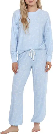 Honeydew Intimates Star Seeker Brushed Jersey Pajamas in Honeymoon Lingerie at Nordstrom, Size X-Small