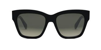 Celine CL40253I Triomphe 01F Womens Sunglasses Black Size 55