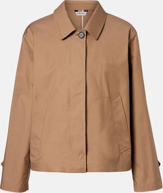 Max Mara Bambola cotton-blend twill jacket