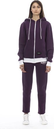 Baldinini Paarse Katoenen Dames Trui