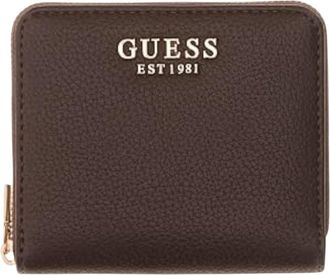 Guess Melody Portemonnee - Dames - Portefeuilles - Bruin - ONE Size - Leer - Accessoires