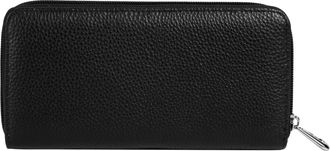 Bagan Geldb&ouml;rse BAGAN, Damen, schwarz, Leder, gl&auml;nzend, Kleinlederwaren Geldb&ouml;rse, echt Leder