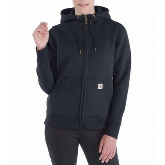 Carhartt Work in Progress Felpa donna Clarksburg Zip Nero t.xl - 102788-001-XL