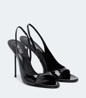 PARIS TEXAS Sandali slingback Lidia in vernice