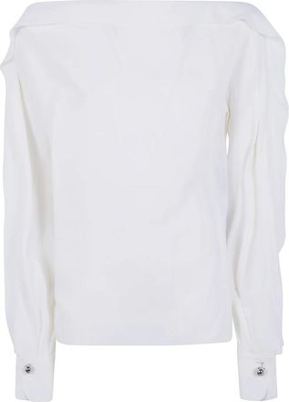 Lanvin Blouses - Dames - Blouses - Wit - XS - Overhemden