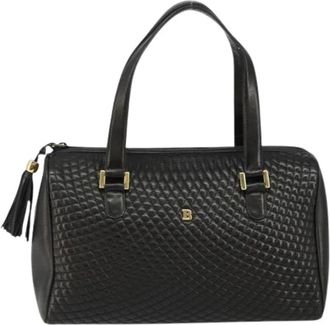 Bally Pre-owned Handbags, female, Black, Size: ONE SIZE Pre-owned Vintage Handbag