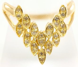 C&A Yellow Gold Yellow Gold (18K) Band Ring (Pre-Owned)