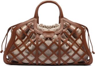 Arezzo Large Petra Leather Tote in Soul Natural/Natural at Nordstrom