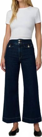 Joe's Ella Wide Leg Ankle Jeans In Magnetic