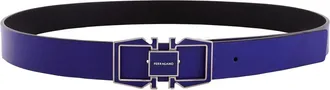 Ferragamo Reversible Gancini Leather Belt, Size 105