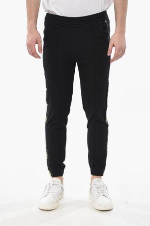 Givenchy Pantaloni 3 Tasche con Bande Laterali Stampate e Polsini Givenchy