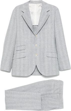 Brunello Cucinelli Blazer monopetto - Blu
