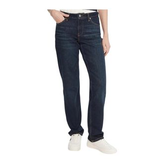 Tommy Hilfiger Straight Jeans, female, Blue, Size: W26 L30 High Rise Straight Leg Jeans