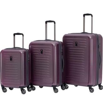 Spyder Rails 3 Piece Luggage Set in Burgundy at Nordstrom