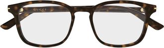 Gucci Glasses, unisex, Brown, Size: 52 MM Optical Frame