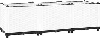 vidaXL Arriate Polipropileno 120x40x38 Cm Vidaxl