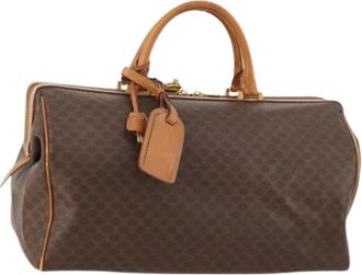 Celine Pre-owned Weekend Bags, female, Brown, Size: ONE SIZE Pre-owned Vintage Boston Bag