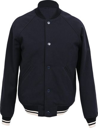 A.P.C. A. P.C. Bomber Jacket in Black Cotton