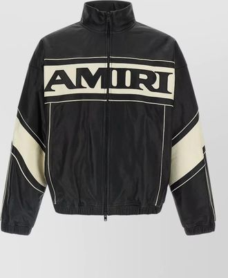 Amiri sport jacket high collar elasticated cuffs