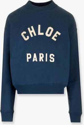 Chloé Felpa in cotone con Logo - CHLOE - gender_Woman