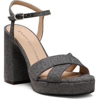 Stuart Weitzman Dayna Platform Sandal in Slate at Nordstrom Rack, Size 6.5