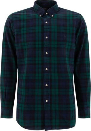 Polo Ralph Lauren Plaid Oxford Shirt - Heren - Casual Overhemden - Veelkleurig - XL - Katoen - Overhemden