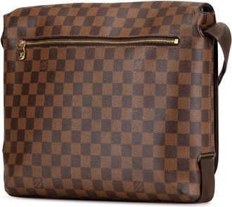 Louis Vuitton Hobo Bags - 2011 Damier Ebene Brooklyn MM - Gr. unisize - in Braun - für Damen